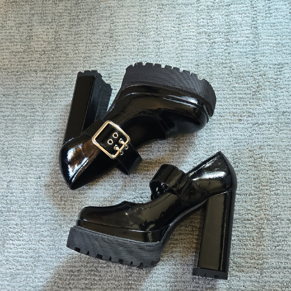 Black Platform Heels